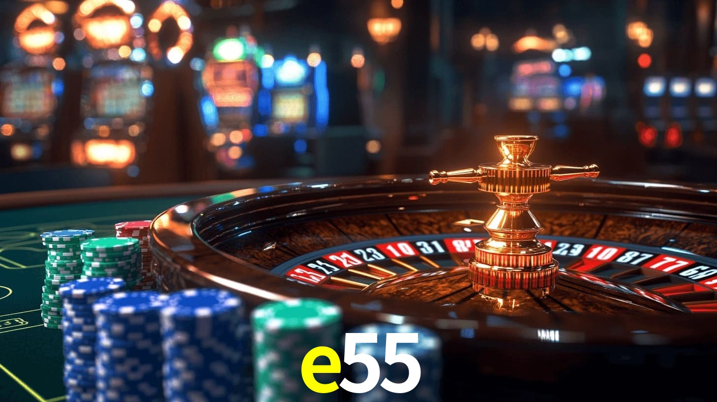Sinta a adrenalina dos jogos de cassino com e55